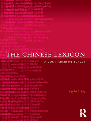 cover image of The Chinese Lexicon